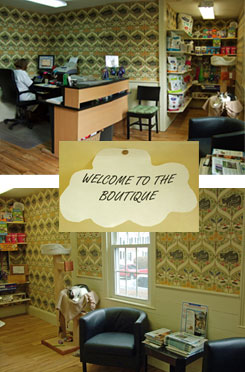 cat clinic reception area